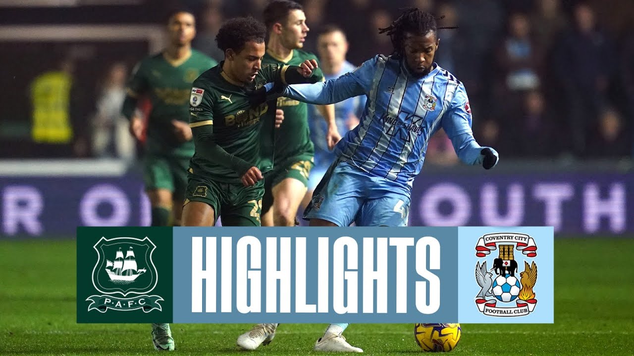 Plymouth Argyle vs Coventry City highlights