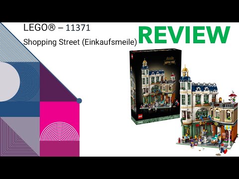 LEGO® - 11371 - Shopping Street (Review) # Ben's Lego ® / Klemmbausteine Welt - Video 276