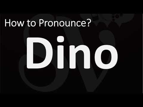How to Pronounce Dino? (CORRECTLY)