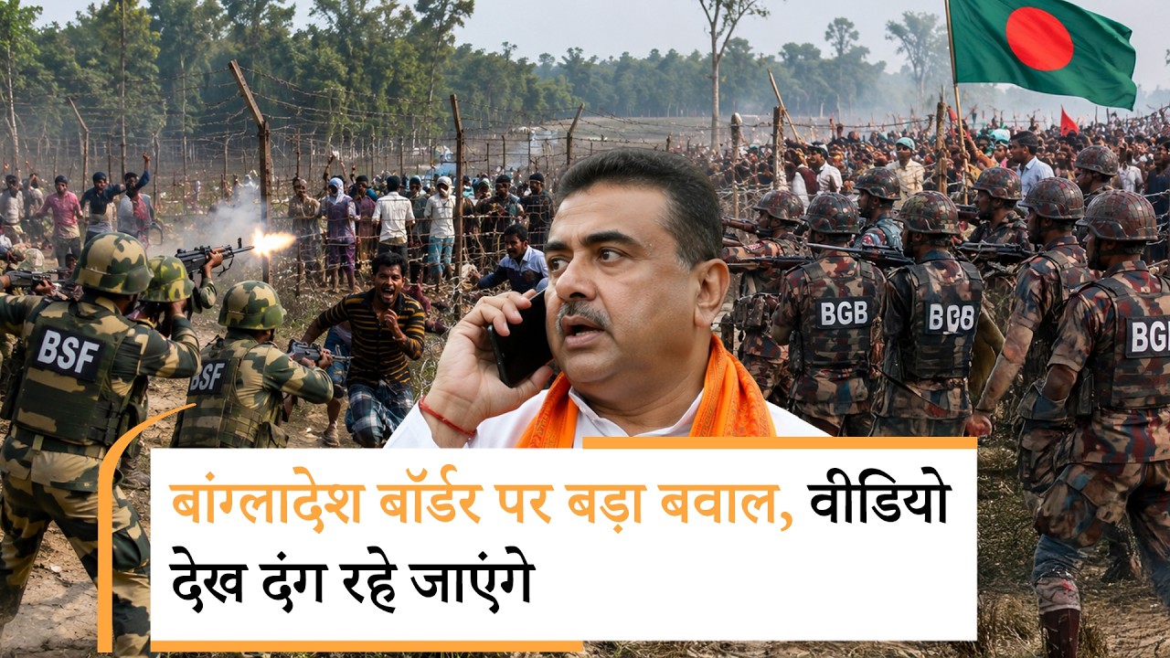 India Bangladesh Border पर BSF और BGB के बीच तीखी बहस, बांग्लादेश को वापस लेना पड़ा घुसपैठिया