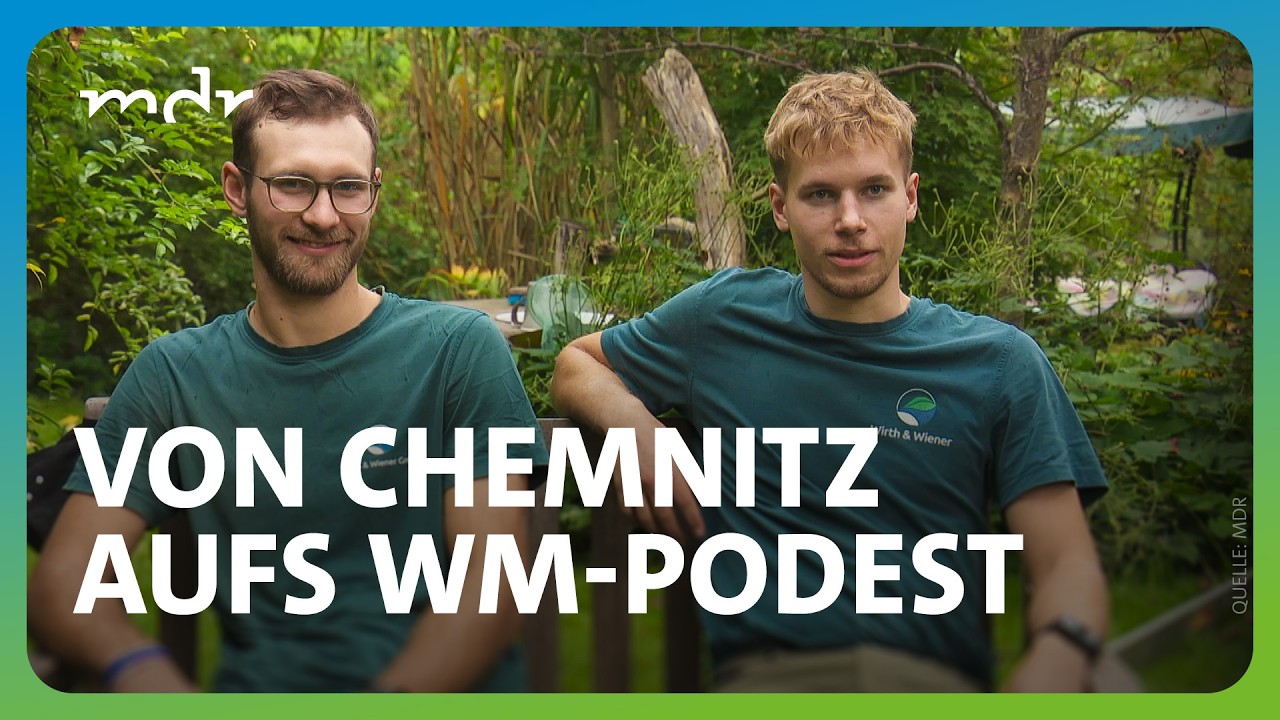 Zwei Sachsen erobern die Gärtner-Weltspitze | MDR um 4 | MDR