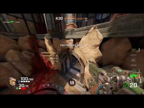 First time playing a quake game