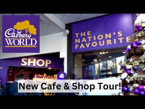 Look Around Cadbury World's New Cafe & Shop! | Steff Hanson