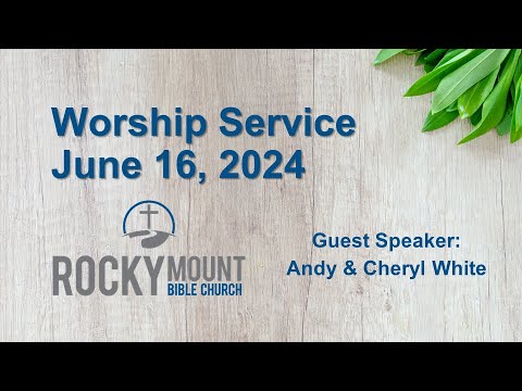 Andy White, Worship service on 6-16-2024 - YouTube