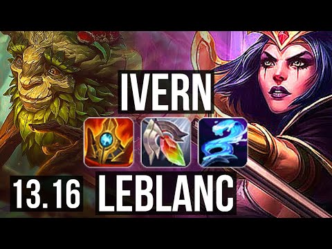 IVERN vs LEBLANC (MID) | 69% winrate, 2/3/15 | EUW Diamond | 13.16
