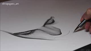 Protetto: Hyperrealistic Drawing – @Silvia Pagano Art – Indissolubili – pencil on paper
