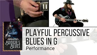 Download lagu 🎸 Playful Percussive Blues in G - Performance - Guitar Lesson - Jonathan Long mp3