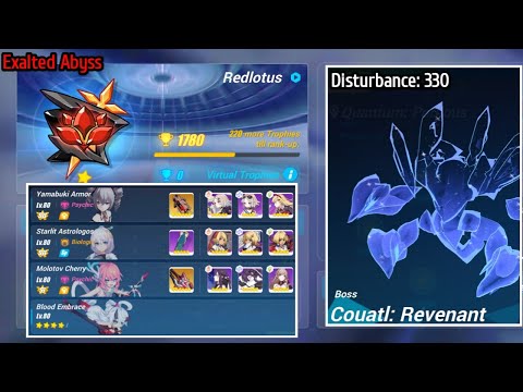 [+729] Superstring Dimension: Redlotus Abyss | Quantum (Disturbance 330) | Honkai Impact 3rd