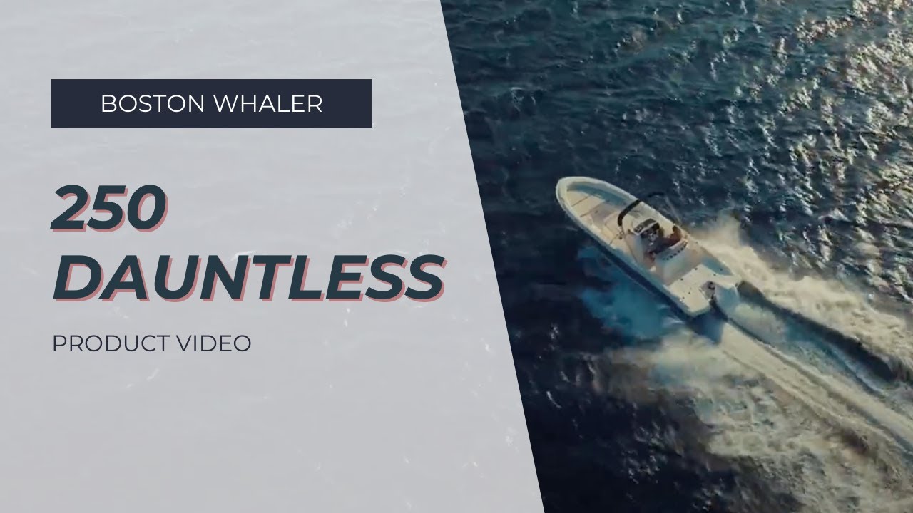 250 Dauntless | Product Video | Boston Whaler International