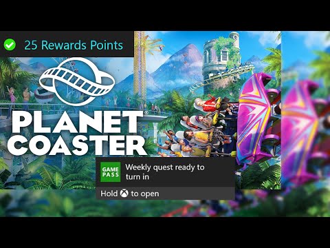 Planet Coaster Weekly Xbox Game Pass Quest Guide - Surprise, Delight, and Thrill Incredible Crowds