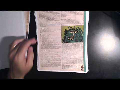 Large Battles- Rules look over