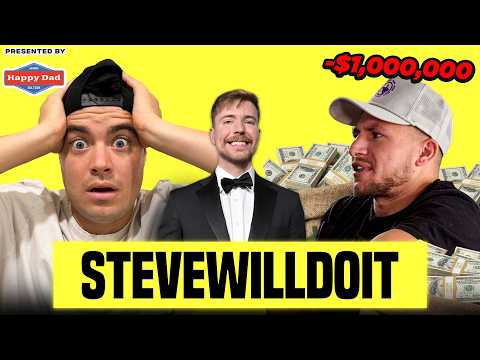 SteveWillDoIt On Spending $1 Million A Month & Finally Apologizes To MrBeast!