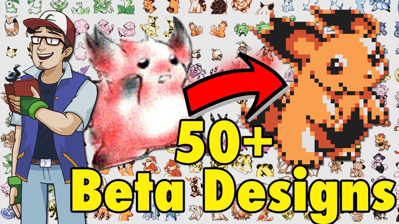 50+ New Beta Pokémon Designs | Space World 1997