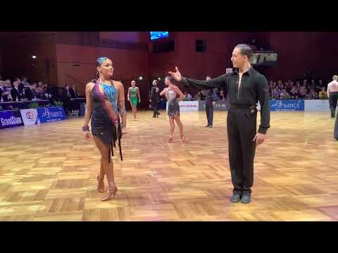 WDSF 2022 Grandslam GOC Stuttgart - RUMBA - Tomer Zveniatsky & Elizaveta Pustornakova