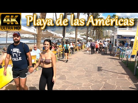 TENERIFE - PLAYA LAS AMÉRICAS | Most happening Street 🌞 What is it really like Now? 🧐 Mid-Feb 2023