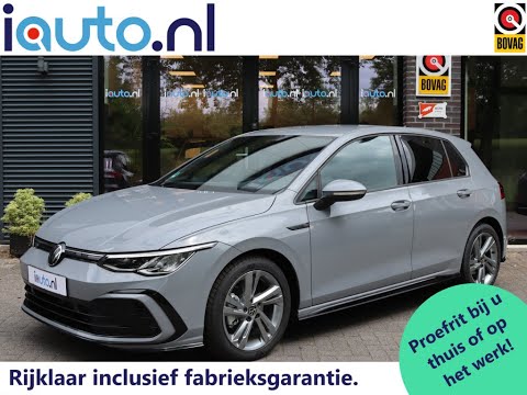 2022 Moonstone Grey Volkswagen Golf 8 R-Line 1.5 eTSI DSG-7 LED / Virtual Cockpit / Apple CarPlay