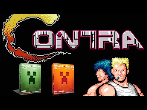 ARCADE X SOUNDS Vol.1 Virus TI Soundset / Contra Gameplay + Virus TI Sound Design
