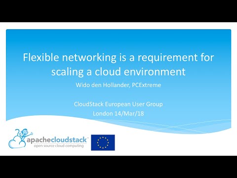 Flexible networking in a CloudStack environment - Wido den Hollander | CSEUG March 2019