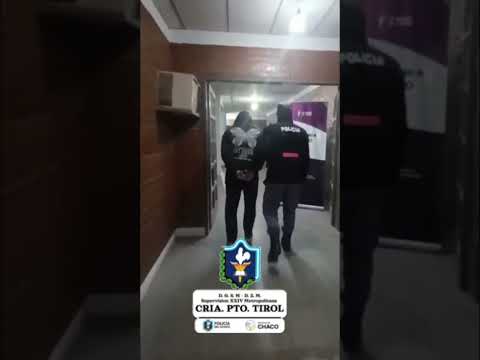 PUERTO TIROL:LA POLICÍA DESCUBRIÓ QUE ERA BUSCADO POR OTRA CAUSA TRAS INTENTAR ROBAR EN ALTOS VERDES