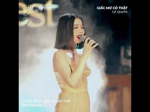 Giấc Mơ Có Thật | Lệ Quyên | Live - Full