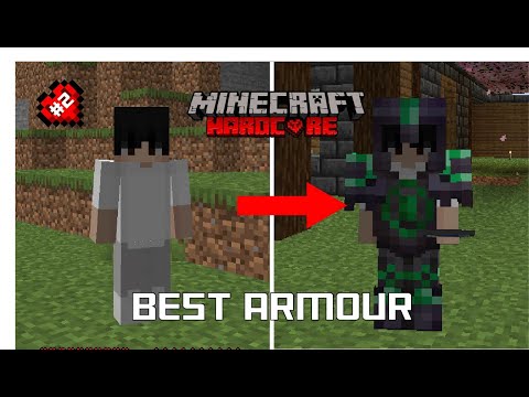 EPIC Armor Creation in Minecraft Hardcore!