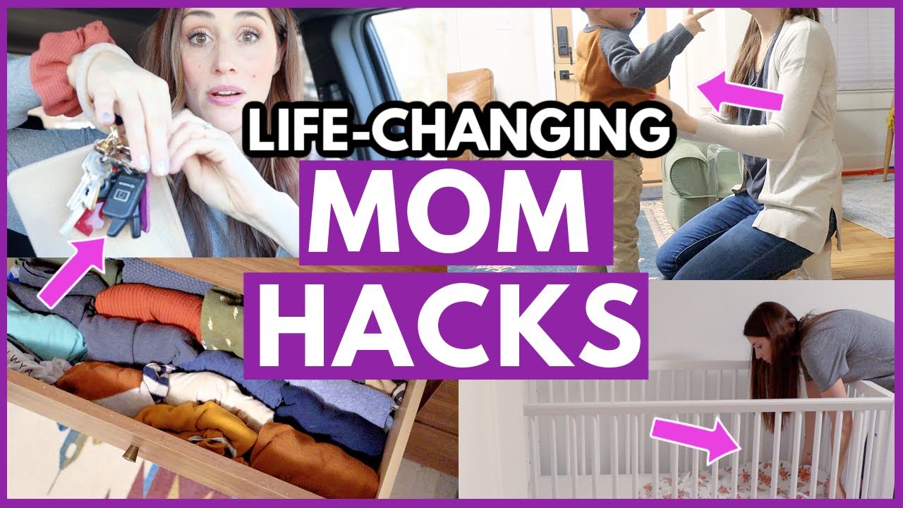 10 Mom HACKS To Save Your SANITY (trust me, you need to know these!!!)