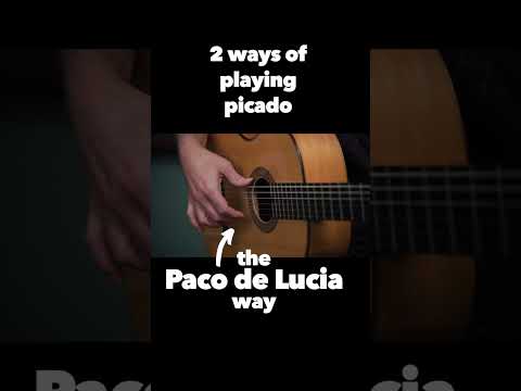 2 Ways of Playing Picado #guitar