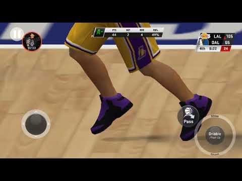 NBA2K20 Mobile My Career #32 LA Lakers Vs Dallas Mavericks 6