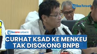 Curhat KSAD di Depan Purbaya: BNPB Cuma Dukung Makan Pak, Saya Minta ke Semua Enggak Ada yang Kasih
