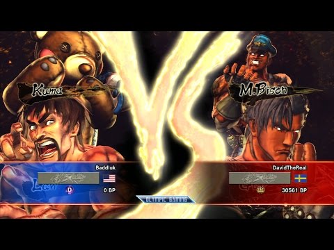 SFXT: Sethlolol (Law/Kuma) Vs DavidTheReal (Guy/M.Bison) Set 1 PSN HD