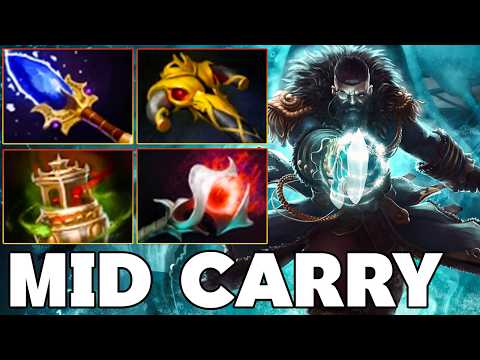 Kunkka Dota 2 Mid Lane !! Best Kunkka Carry Best Build Tutorial Meta Gameplay 7.40