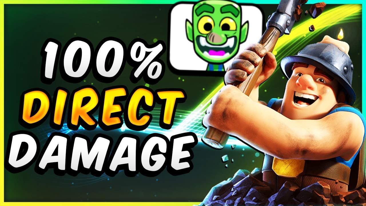 SirTagCR: 100% DIRECT DAMAGE CHEESE DECK in CLASH ROYALE
