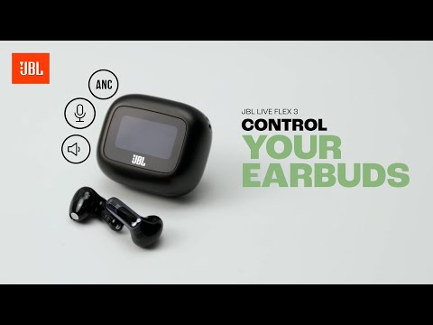  JBL Live Flex 3 Wireless In-Ear Headphones with Microphone LIVEFLEX3BLKAM EXTERNAL_VIDEO 1