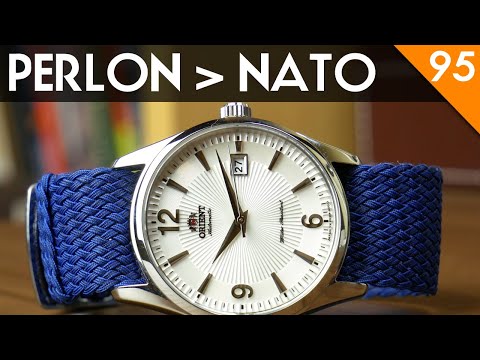 Perlon is better than NATO: Strapville Perlon watch strap review