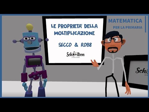 Le proprietà della moltiplicazione - La Matematica per la Primaria di Schooltoon