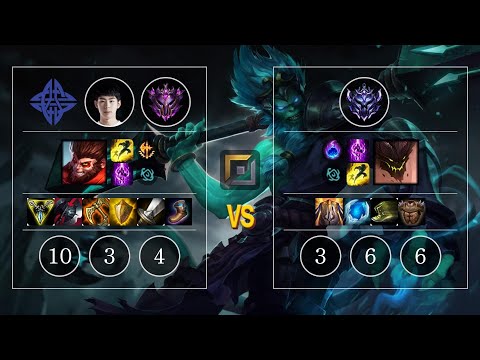 ES Xiaobai Wukong vs Malphite Top - KR Master Patch 10.11