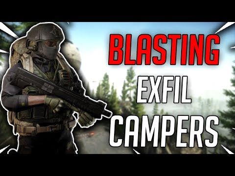 BLASTING Extract Campers With The ASH 12 - Escape From Tarkov