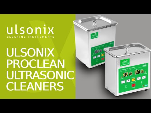 video - Ultrasonic Cleaner - 0.7 L  - Memory Quick