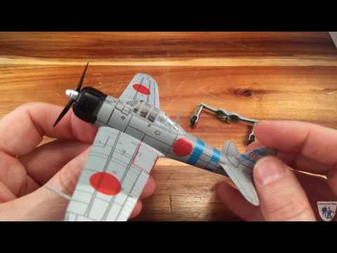 Forces Of Valor Mitsubishi Zero Diecast Model Review 1:72 scale
