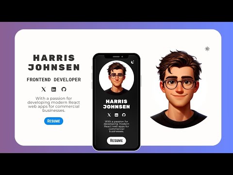 React Responsive Portfolio Website Tutorial Using Reactjs React Js Projects For Beginners