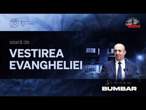 Vestirea Evangheliei /  Simion Bumbar / 13 februarie 2026 / program live