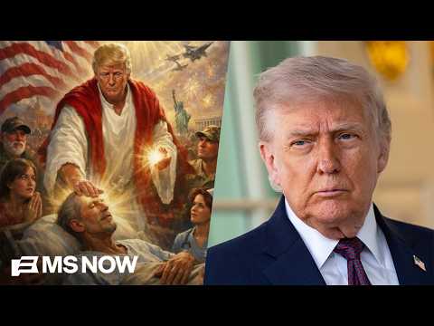 Doctor or Jesus? Trump says he thought A.I. image showed him 'making people better'