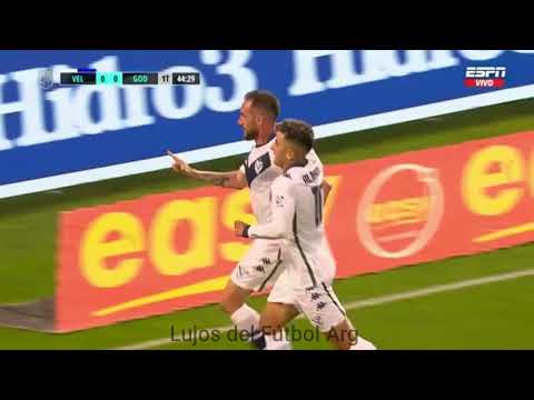 GOLAZO de Federico Mancuello. Vélez 1-0 Godoy Cruz.