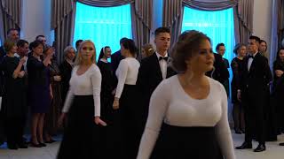 Poloneza czas zacząć - studniówka Ekonomika (zdjęcia, wideo)