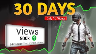 How To Grow Gaming Channel in 2024 ( just 10 days)