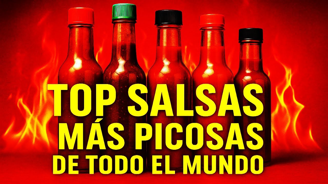 Watch video TOP SALSAS MAS PICOSAS DE TODO EL MUNDO Now TOP SALSAS MAS PICOSAS DE TODO EL MUNDO