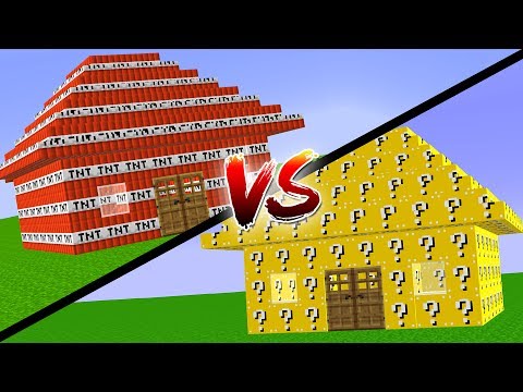 TNT EV VS LUCKY BLOCK EV (Minecraft)