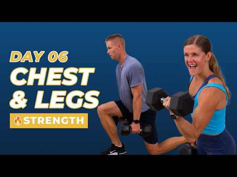 Neujahrs-Workout-Challenge, Tag 6: 25-minütiges Brust- und Beintraining (Athlet 25)