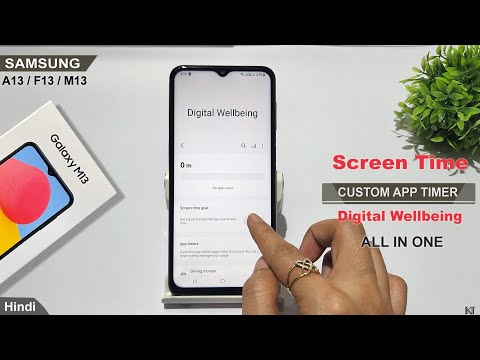 Digital Welbeing | Remove app timer in samsung galaxy m13,f13 | samsung galaxy a13 phone screen time