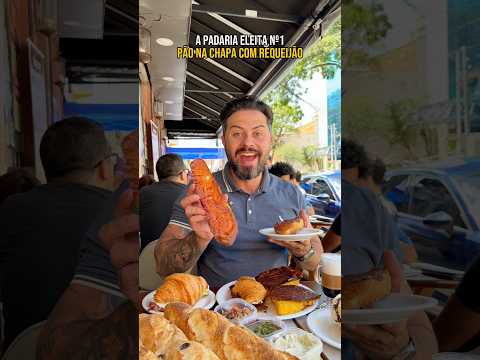 PADARIA Nº1 NO PÃO NA CHAPA COM REQUEIJÃO EM SP 🔥